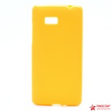 Полимерный TPU Чехол Для HTC Desire 600(желтый)
